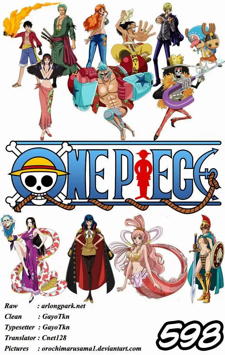 One Piece - Digital Colored Comics Chapter 598 1